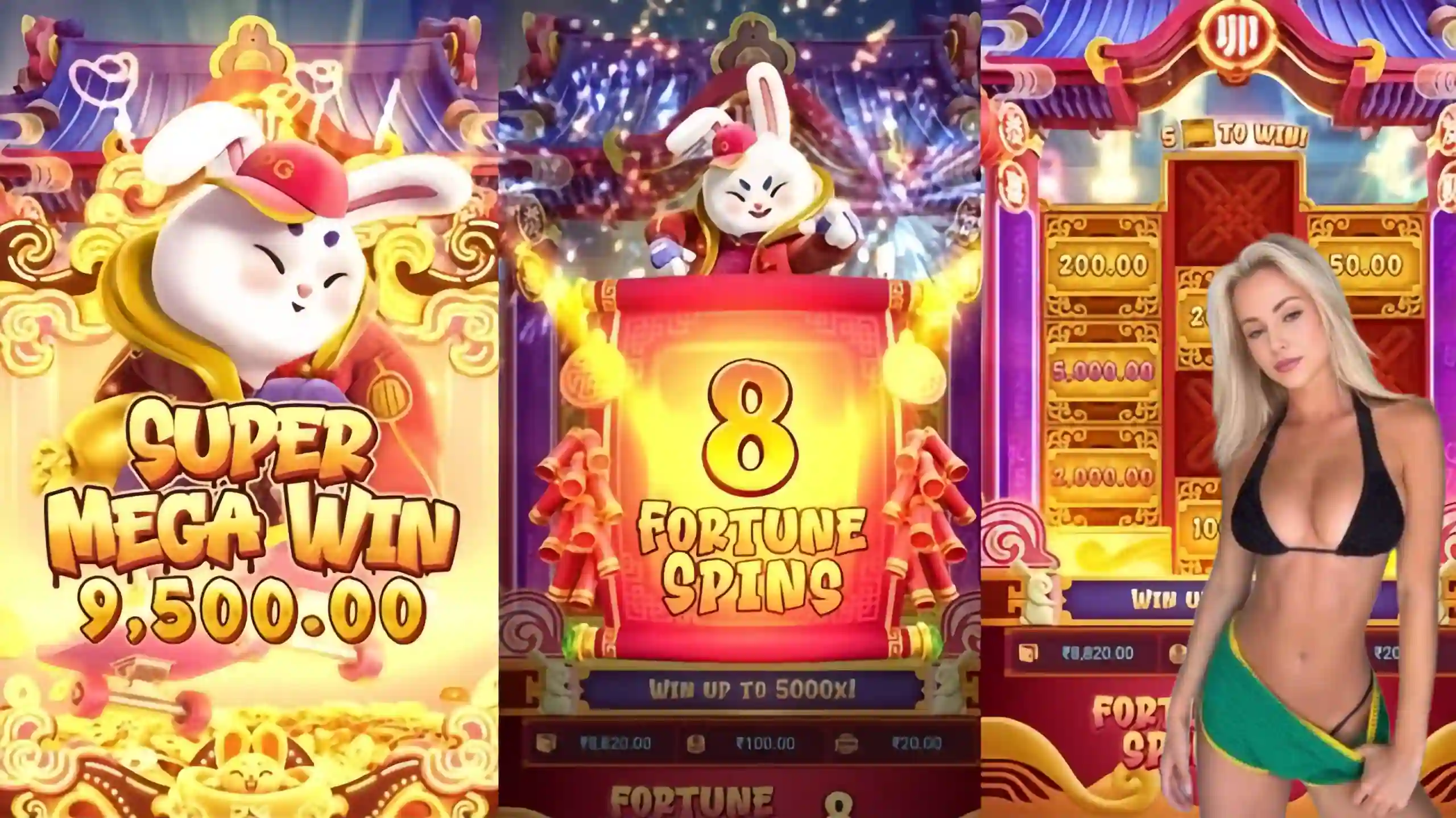 Wild Expansivo Fortune Rabbit 78ww - Coelho Dourado que Expande